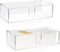 Mumufy 2 Pcs Paper Napkins Holder Fold Paper Towel Dispenser Height 2.75