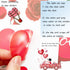 149Pcs Valentine's Day Window Clings Decorations - Heart Decal Party Ornaments, Removable Vinyl Stickers