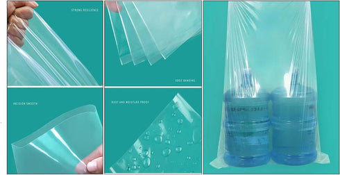 Extra Large Plastic Storage Bags 55x63 inches, Clear Appliance Storage Bags for Moistureproof and Dustproof