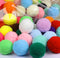 YYCRAFT 20pcs Jumbo Pom Poms Balls, 2 Inch for DIY Creative Crafts and Party Decorations