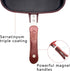 Square Double Sided Frying Pan, Non-stick Kitchen Baking Pancake Pan, Indoor/Outdoor Camping Sandwich Toaster Grill