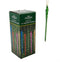 Kurt Adler 5.25-Inch Glass Multicolored Icicle Ornament - 12 Piece Box Set