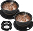 2-Packs Paperless Collapsible Pour Over Coffee Dripper, Travel Pour Over Coffee Maker Camping Kit, 1 Cup, Black