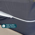 48x75 3/4 100% 8 Inch Mattress Protector Full Bunk Waterproof Zippered Cover, Deep, Six-Sided Encasement for Camper