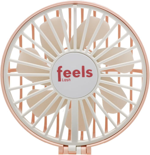 Compact Mini Fan Mirror, Handheld Portable USB Rechargeable Adjustable Speed Fan for Makeup Travel