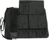 HERSENT Chef Knife Roll Bag with 17 Slots, Holds 13 Knives, 1 Meat Cleaver, Durable with Handle & Shoulder Strap