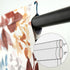 Leeva Colorful Leaves Printed Tie Up Window Valance, Chic Semi-Blackout Shade for Living Room, 52 x 18 Inch
