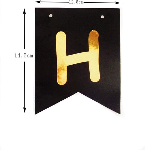 Happy Anniversary Banner - Party Hanging Paper Fans Decoration for Birthday Wedding