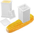 Aodaer 2 Pack Butter Spreader Plastic Butter Spreader with Built-in Cover Corn
