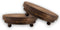 2 Pcs Wood Riser - 3.75' Display Stand for Farmhouse Decor, Tiered
