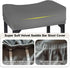 Levoberg Counter Counter 2 Bar Stool Cover Rectangle Velvet Stretch Height Barstool Slipcovers Rectangular Kitchen
