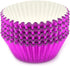 Standard Hot Pink Foil Cupcake Liners, 100-Count Muffin Baking Cups for Party and More