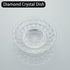 WOLIBEER Crystal Soap Dish Holder, Polished Gold Shower Soap Holder Stainless Steel Soap Saver Tray for Bathroom Wall