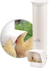 Automatic Chicken Feeder, 7lb Large PVC No Waste Chicken Feeder with Rain