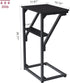 NEFROM Set 2, ET-D-BKW2 C-Shaped End Tables, Sofa TV Trays of Small Couch Side Table for Living Room, Bedroom, Bedside