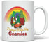 PixiDoodle St Patrick's Day Leprechaun Garden Gnome Coffee Mug, 11 oz, White