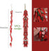 5pack Simulation Artificial Lifelike Fake Vegetables, Garlic, Red Pepper, Onion Hanging Rope Home Decor Props
