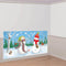 Whimsical Snowman Plastic Scene Setter by AMSCAN | Christmas Decoration