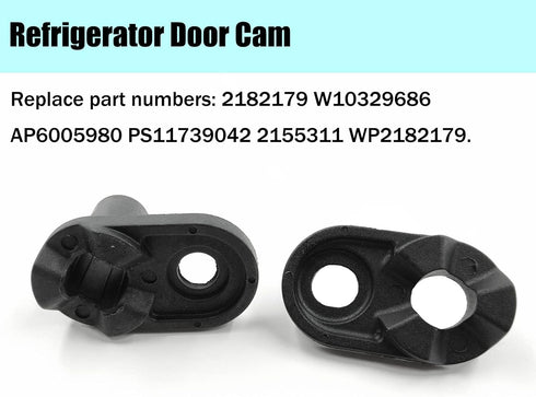2182179 Refrigerator Door Closer Cam for Whirlpool Kenmore Admiral Amana