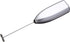 Fox Run Handheld Milk Frother Mixer, 1.25 x 1.5 x 8 inches, White