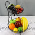 ginojex 21 Set Pcs Simulation Fruits Mixed Lifelike Artificial Grape Fake Apple Lemon Banana for Home Decor Photography