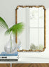Serene Spaces Living Set of 2 Clear Ball Bud Vase - Vintage Style Vase for Flowers, 4" Tall and 4" Diameter