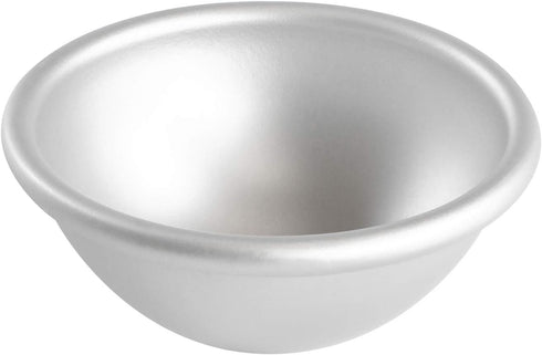 Fat Daddio's Deep Aluminum Hemisphere Pan, 4 Inch x 2 Inch