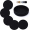 Trivets for Hot Dishes, 7 Inch Hot Pads, 5 Pcs Cotton Table Protector Mats with Storage Basket for Kitchen