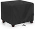 SunPatio Outdoor Ottoman Cover, Waterproof Square Coffee Table Cover, Patio Furniture Side