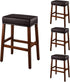 YISUN Stool Covers Rectangle - 4 Pack Stretch Oilproof Waterproof PU High