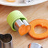 14 Pcs Stainless Steel Fruit Vegetable Cookie Cutters, Mini Pie Cookie Stamps Mold for Kids Baking