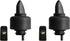 The Pure Pour Liquor Bottle Pourers - Leak-Proof Pour Spouts with Dust Caps, 2 Pack