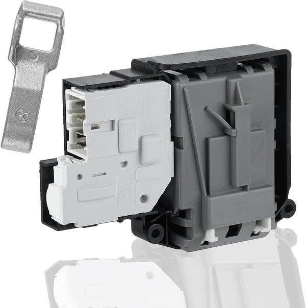 2024 New EBF61315802 Washer Door Lock Switch & MFG63099101 Washer Door Lock Strike Assembly Compatible with LG Kenmore