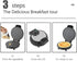 Yosoo 1200W Nonstick Waffle Cone and Bowl Maker, DIY Home Kitchen, Temperature Control, Easy Maintenance