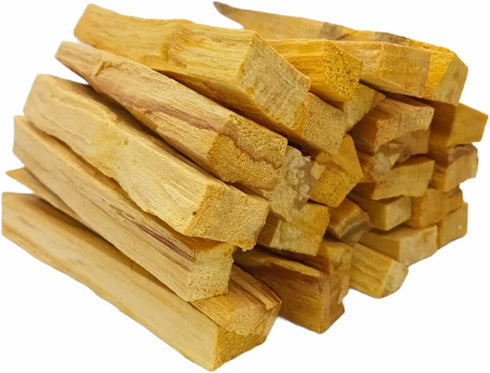 20 Palo Santo Sticks, 140 Grams / 5 Ounces, 100% Natural, High Resin, Sustainably Harvested