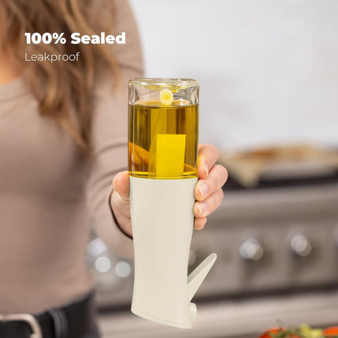 Zuutii Oil Sprayer for Cooking, 170ml Olive Oil Spray Bottle for Salad, BBQ, and Baking