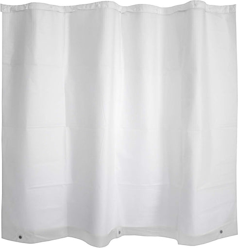 River Dream Plastic Snap in Shower Curtain Liner Replacement with Magnets, Removable Liner (1, Plastic-Update)