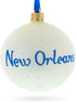 New Orleans, Louisiana Glass Ball Christmas Ornament, 3.25 Inches