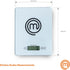MasterChef Digital Food Scale - Portable Kitchen Scale for Baking & Cooking, LCD Display, 11lb Weight Capacity