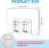 TEZOP 30Pcs Hooks for Outdoor String Lights Clips, Heavy Duty Adhesive Light Hooks for Hanging Christmas Light,Weather