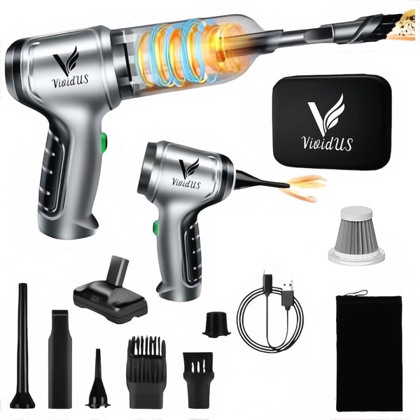 Handheld Vacuum Cordless, 15000PA Car Vacuum Cleaner High Power, Portable 4-in-1 Rechargeable Handheld Vacuum for Car,