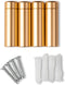 Wexel Art 1.5" Gold Stainless Steel Mounting Hardware for Acrylic Floating Frames, Pack of 4