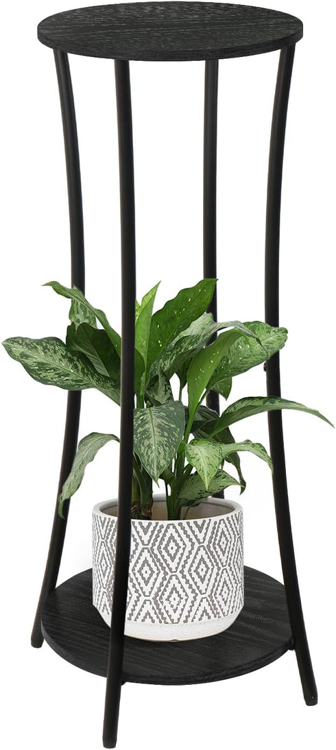 YINMIT Plant Stand Indoor,Round Potted Holder Rack,Flower Pot Stand Shelf,Round Supports Rack,Corner