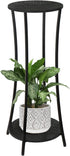 YINMIT Plant Stand Indoor,Round Potted Holder Rack,Flower Pot Stand Shelf,Round Supports Rack,Corner