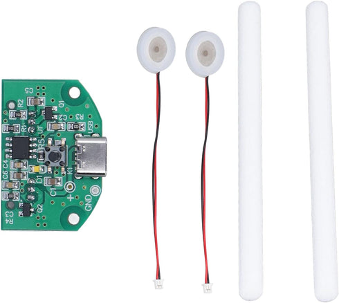 Tnfeeon Atomization Plate, Dual Spray Switch Control Module, 740 Holes 5µm Microporous Atomizer for USB Humidifier