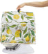 Floral Lemon Print Stand Mixer Dust-proof Cover for Kitchen Aid Mixer or Coffee Maker, Appliance Dust Cover Kitchen Appliance Accessories with Pocket and Handle, Easy to Clean