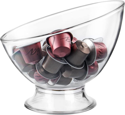 Coffee Pod Holder Bowl, Coffee Capsule Container, Kitchen Counter Storage Organizer