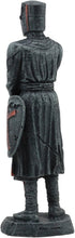 Ebros Holy Roman Empire Templar Crusader Knight Statue, 6" Tall, Suit of Armor Swordsman Decorative Sculpture