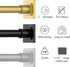 Tension Shower Curtain Rod, 31-68 Inches, Non-Slip Adjustable Tension Mounted Black Shower Rod for Windows Bathroom