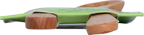 Talisman Designs Laser Etched Beechwood Jam & Spoon Set, Woodland Design, Decorative Kitchen Tool